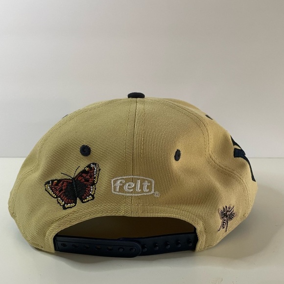 NWT New Era FELT X New York Yankees Butterfly 9FIFTY Snapback Hat main image 5